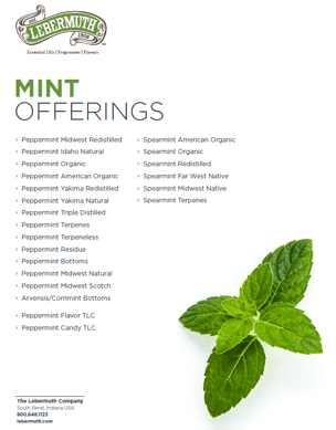 Lebermuth Mint Essential Oils