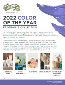 Lebermuth's 2022 Color of the Year Fragrance Collection 